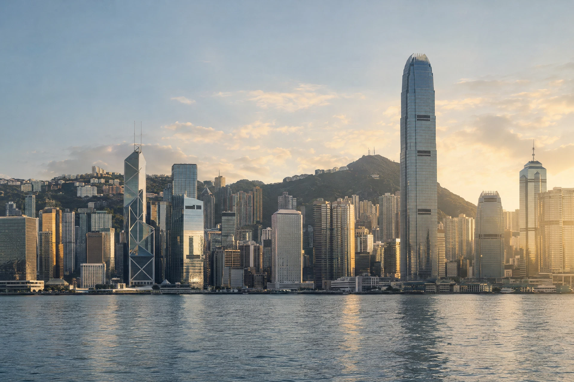香港银行开户城市金融中心场景